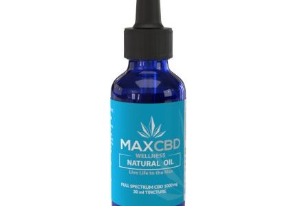 MAXCBD WELLNESS 1000mg Full-Spectrum CBD Oil 30ml (3.33%)