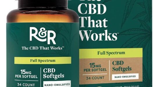 R+R Medicinals CBD Softgels